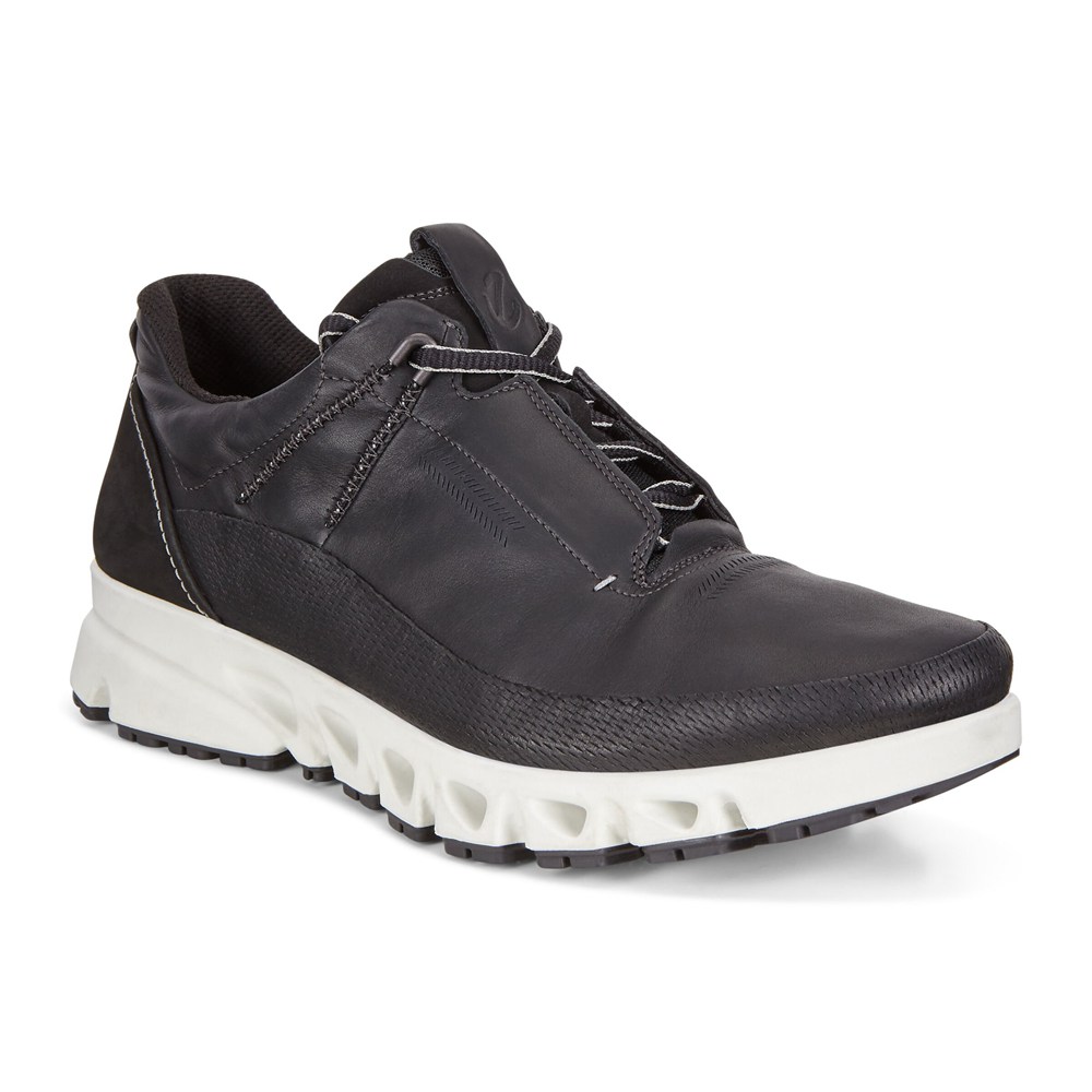 Tenis Outdoor Hombre - ECCO Multi-Vent - Negros - HUT937486